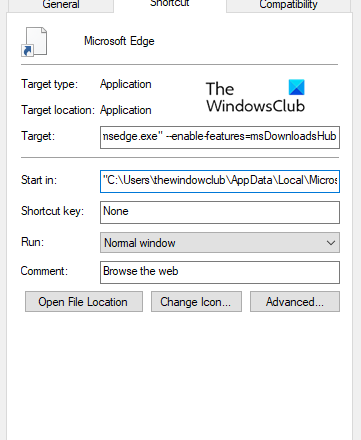 Enable New Download Flyout in Microsoft Edge