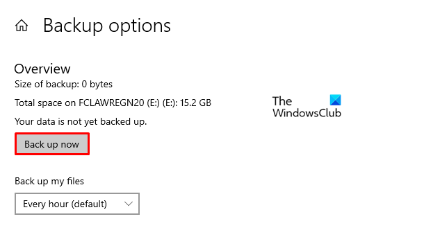 How to Create automatic file backup on Windows 10