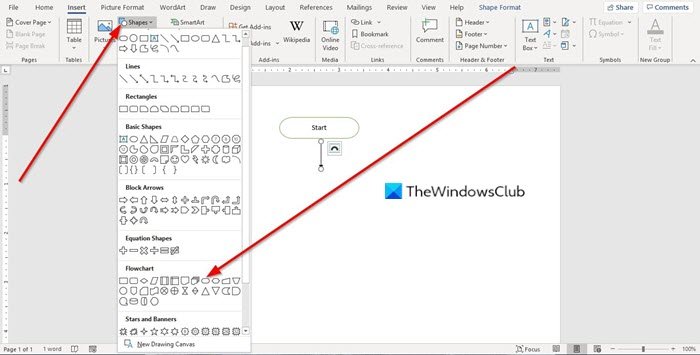 How to Make a Flowchart in Word