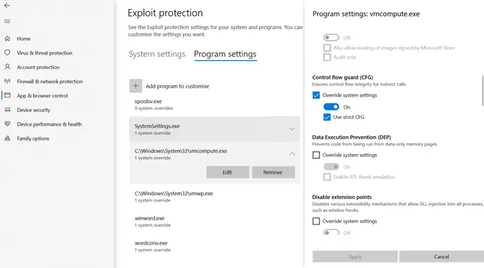 Windows does not Boot after Hypervisor Platform or SVM Mode is Enabled