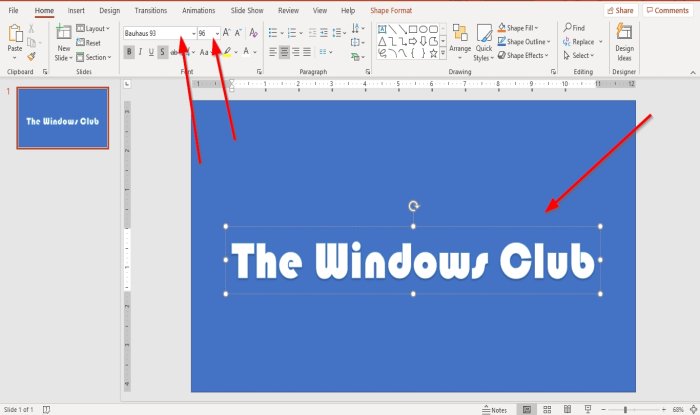 How to Create a Particle Text effect or Explosion animation in PowerPoint