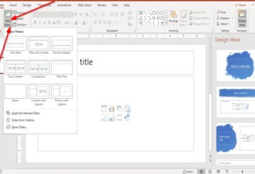 How to add and remove Slide Layout in PowerPoint