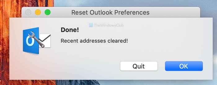 Outlook notifications not working on Mac