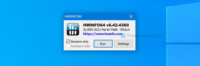 How to show CPU and GPU temperature in System Tray