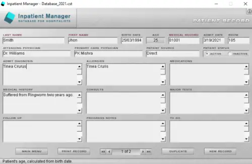 Best Free Hospital Management Software Inpatient Manager