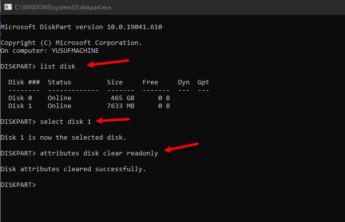 mineral Panter afgår Can't format USB Drive in Windows 11/10