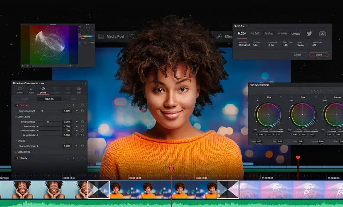 DaVinci Resolve Video Editor