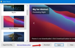 How to get macOS Dynamic Wallpaper on Windows PC