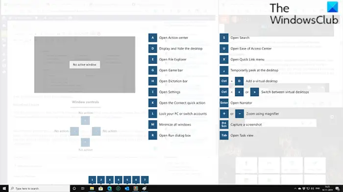 Enable & use Windows Key Shortcut Guide using PowerToys