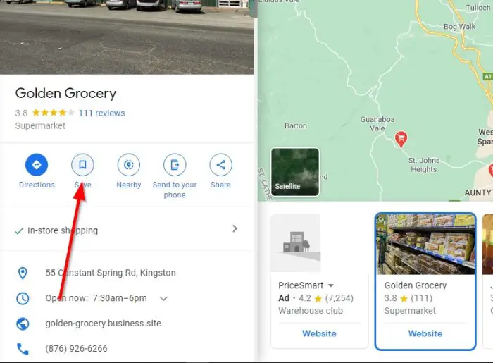 save your Favorite Places on Google Maps