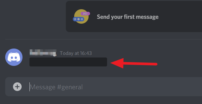Spoiler Tagged Message on Discord