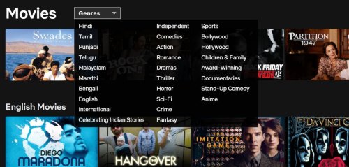 Netflix Content Language