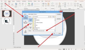 How to link Elements, Content or Objects to a PowerPoint slide