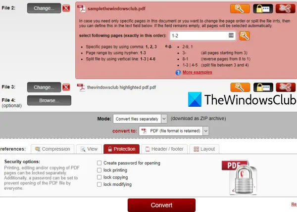 Split PDF, Extract PDF pages online
