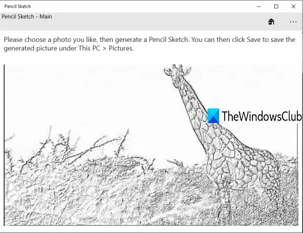 Best free Photo to Sketch software for Windows 11/10 PC