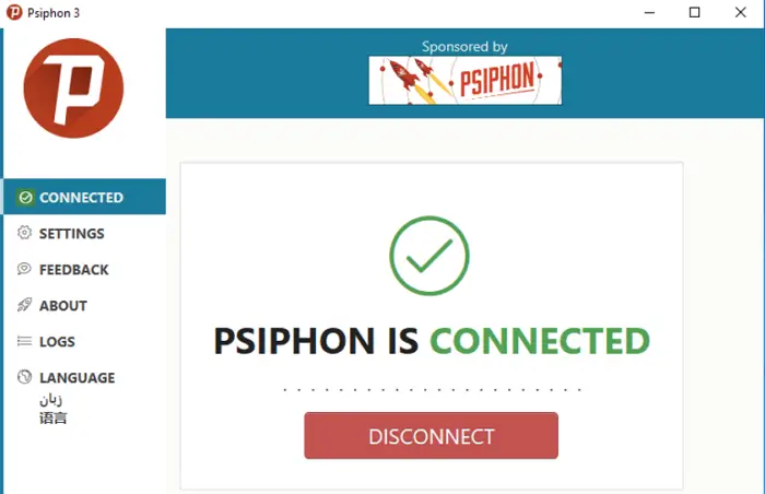Psiphon Open-source VPN