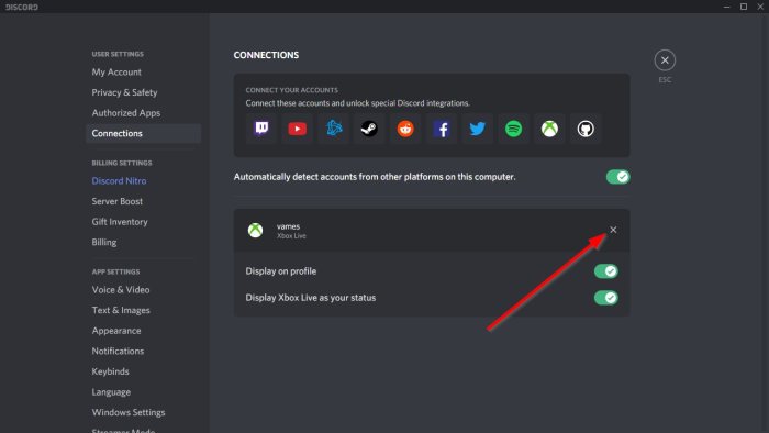 How To Add Xbox Live And Github To Discord Gs How To Add Xbox Live And Github To Discord Gs