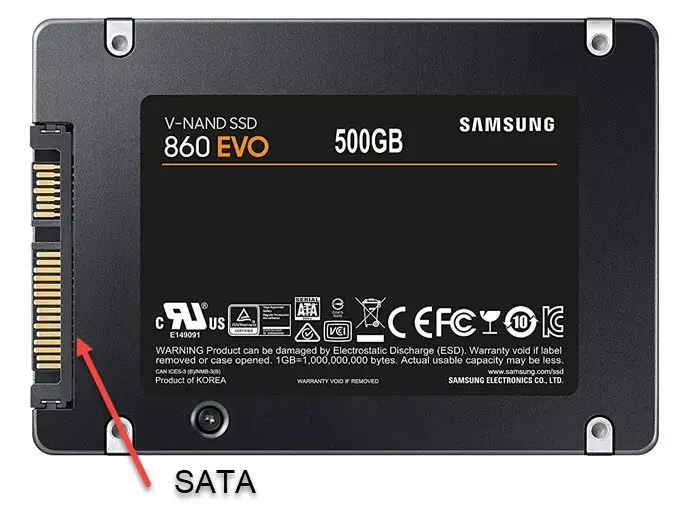 What is SATA or NVMe SSD? 