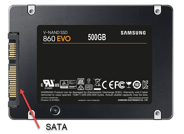 What is SATA or NVMe SSD How to tell if my SSD is SATA or NVMe - 90