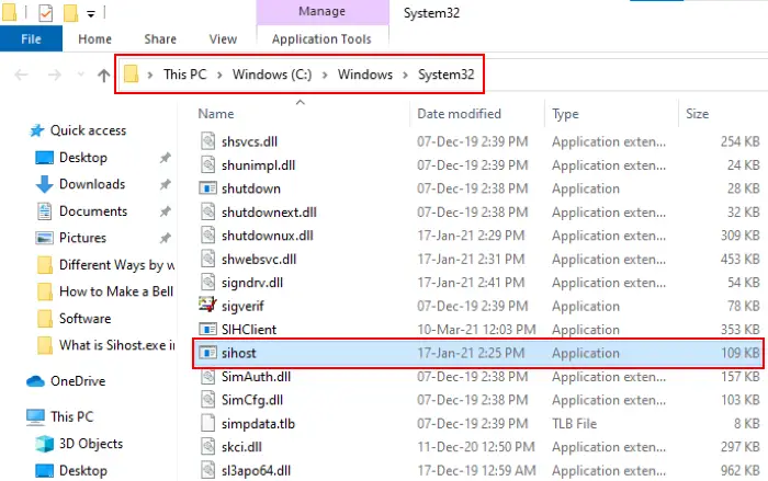 Sihost.exe Process in Windows 10_5