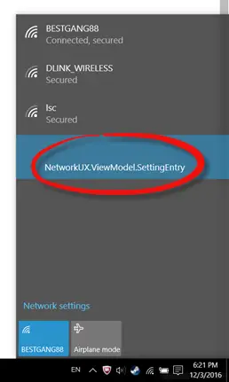 Fix SystemSettings.ViewModel.SettingEntry or NetworkUX.ViewModel.SettingEntry error
