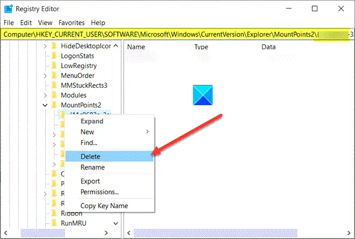 Clear Mapped Network Drive Cache