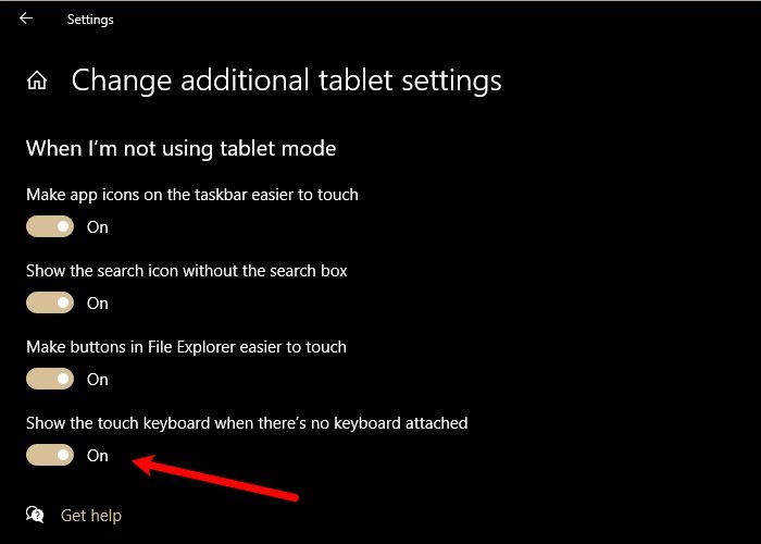 Fix On-Screen Keyboard not working in Windows 10