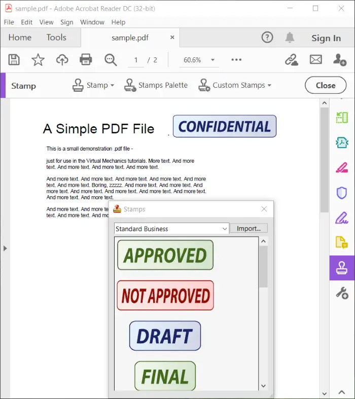PDF Stamp Creator software