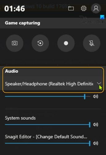 Change Default Sound Output Device via Game Bar