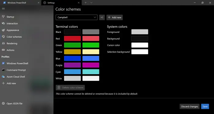 customize Windows Terminal in Windows 10