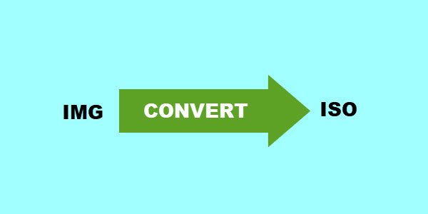 Convert IMG to ISO