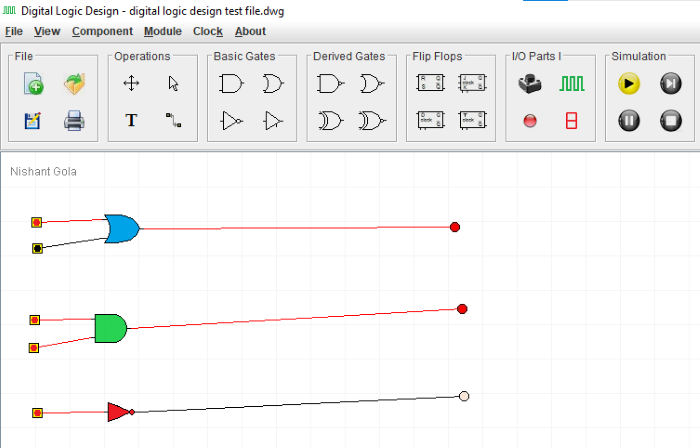 Best free Logic Gate simulator software for Windows 10