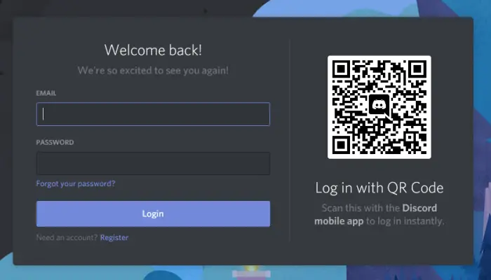 How to scan Discord QR codes?