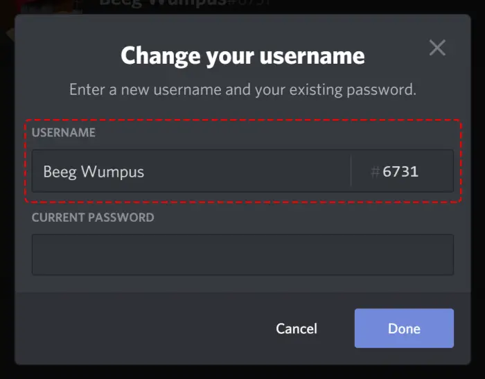 change Discord Username and Avatar