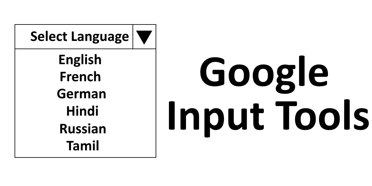 How do I use Google Input Tools on my Windows 11 10 PC - 1