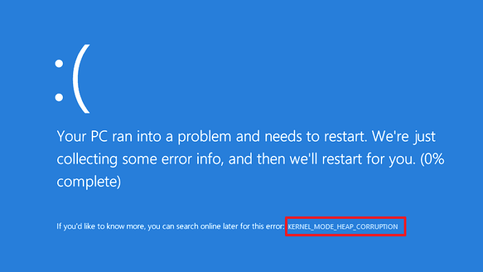 How to fix Kernel Mode Heap Corruption on Windows 10 Kernel Mode Heap Corruption BSOD Windows