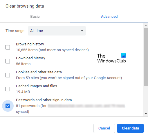 Remove All Saved Passwords at once in Chrome, Firefox and Edge browser