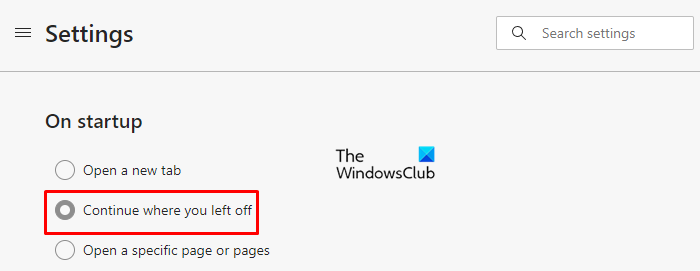 Restart Microsoft Edge and Opera browser, without losing tabs in Windows 10