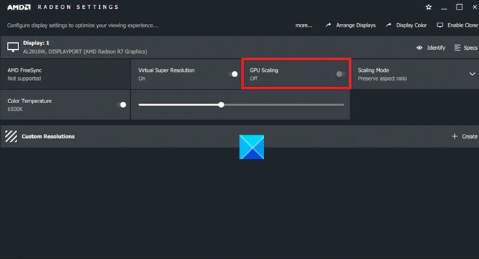 optimize amd radeon settings