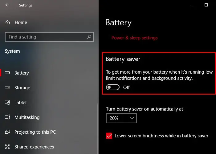 El modo de suspensión no funciona en una computadora portátil con Windows 10