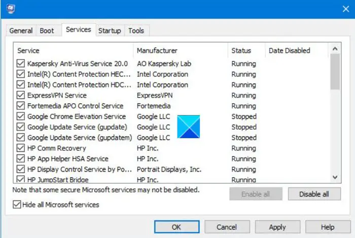 can't run any program on Windows 11/10