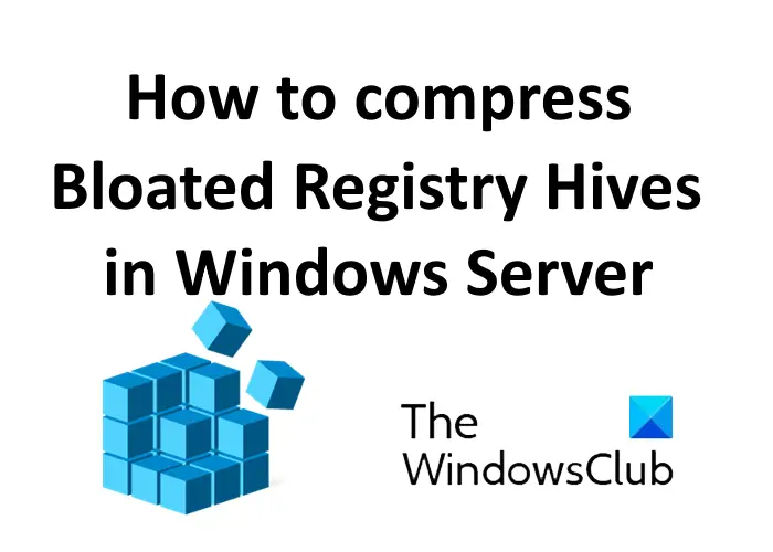 compress bloated registry hives
