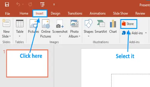 create QR code in powerpoint 1