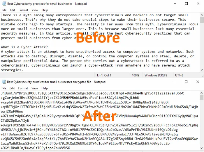 create encrypted password protected notes