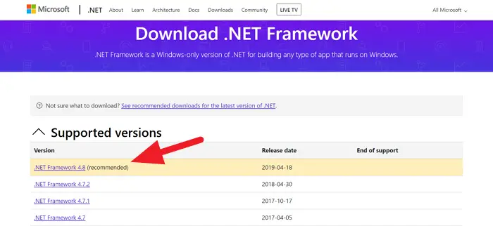 Microsoft .NET Framework