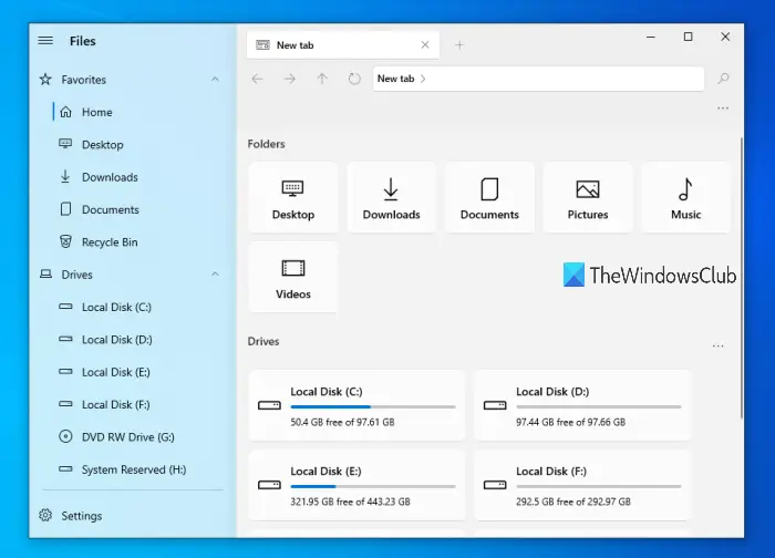 file manager app windows 10