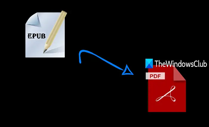 free ePub to PDF converters