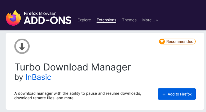 FREE DOWNLOAD MANAGER FIREFOX NOT WORKING visual data 5