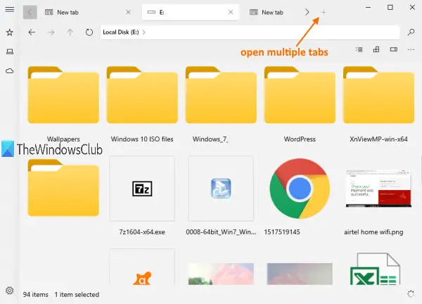 Files is a free UWP File Manager app