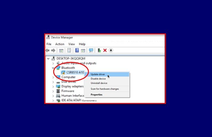 Bluetooth Icon Not Showing Up In Action Center